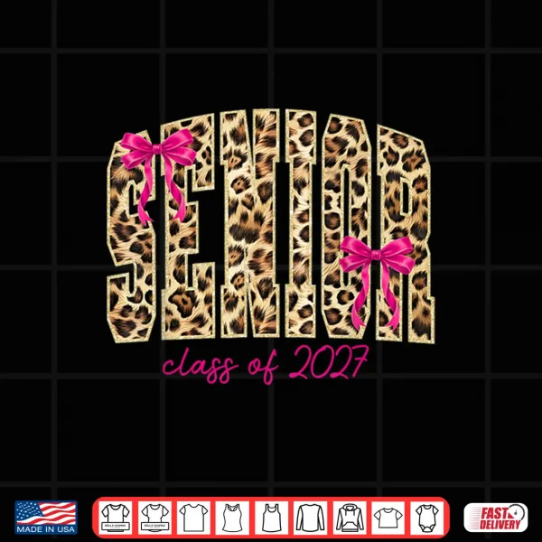 Design Graduation 2027 Leopard Shirt