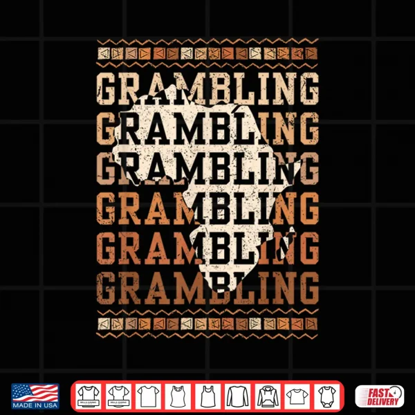 Design Grambling HBCU With Africa Alumni Historical Black College Shirt