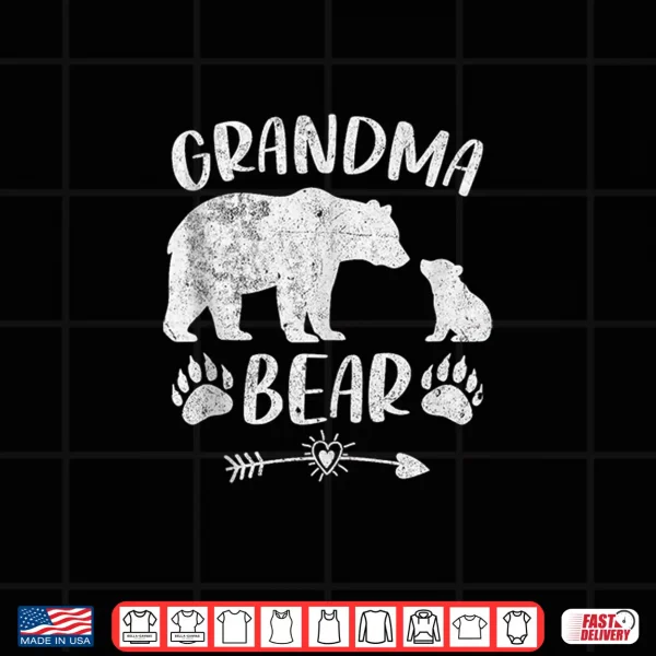 Design Grandma Bear Matching Family Bear Grandma Mothers Day Shirt