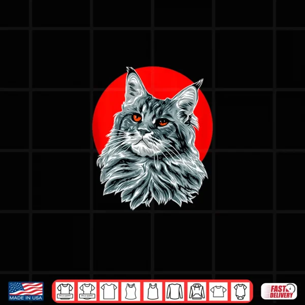 Design Handsome Maine Coon Cat Shirt