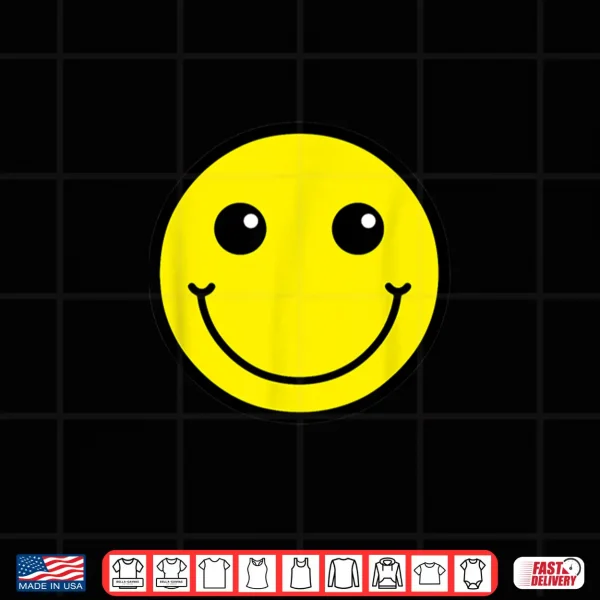 Design Happy Face fun design great for School Shirt