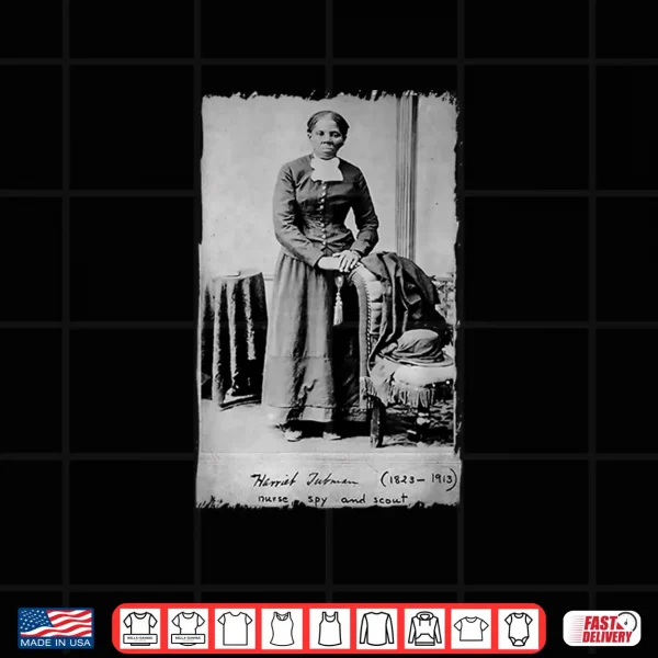 Design Harriet Tubman Slavery Juneteenth Eighteen Sixty Five Shirt