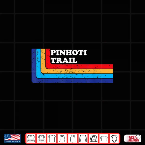Design Hiking the Pinhoti Trail Backpacking Rainbow Shirt