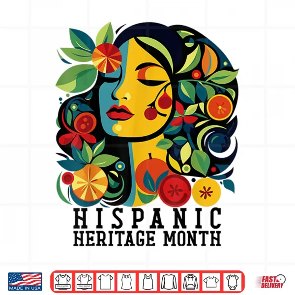 Design Hispanic Heritage Month Women Men Shirt
