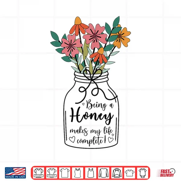 Honey Grandma Appreciation Honey Grandmother Shirt 4 Design Honey Grandma Appreciation Honey Grandmother Shirt