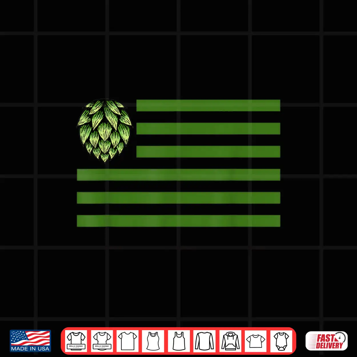 Hop Flag Shirt Beer Lovers Shirt Craft Beer Enthusiast Shirt Hop Flag Shirt Beer Lovers Shirt Craft Beer Enthusiast Shirt