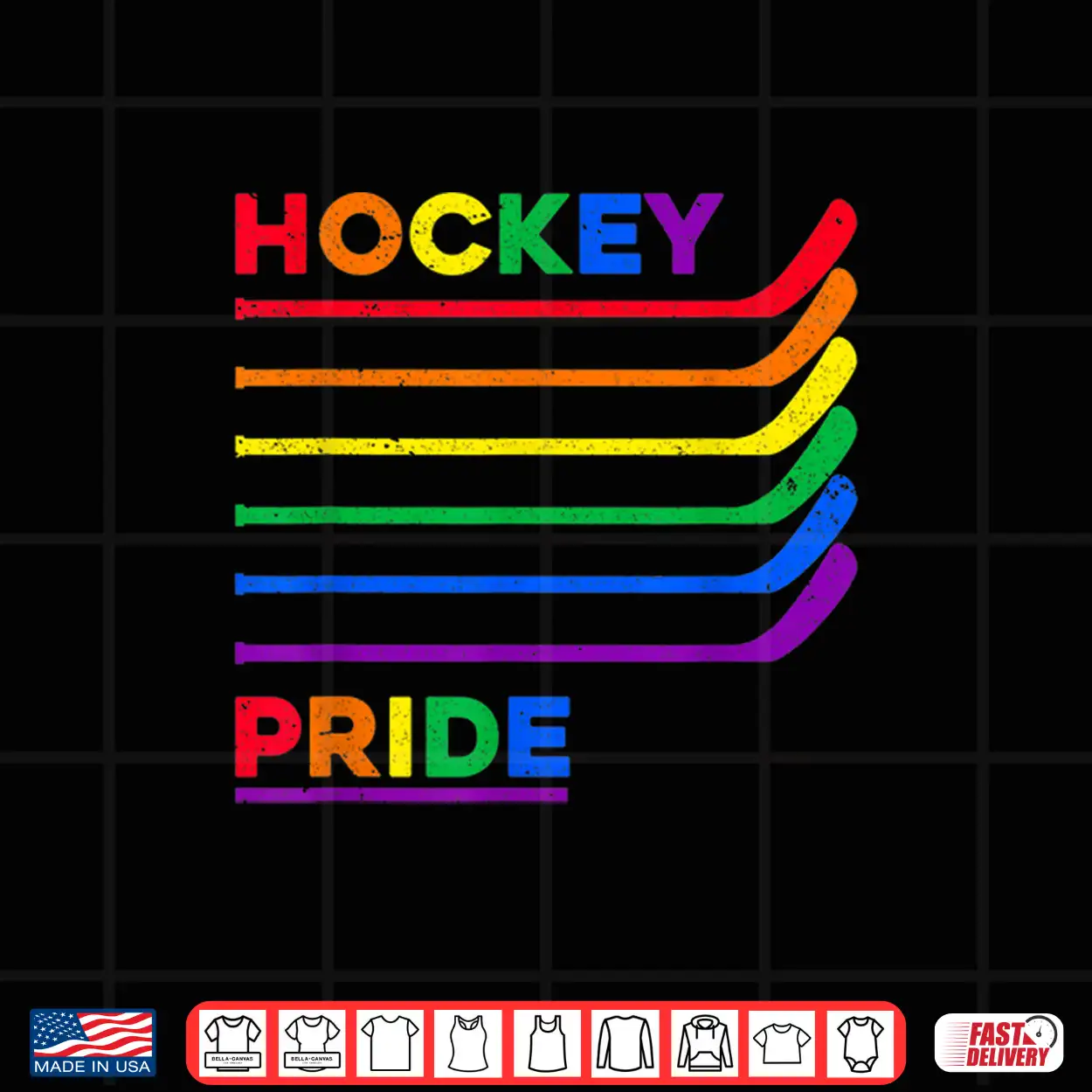 Ice Hockey Sticks Lgbtq Rainbow Color Gay Pride Month Lgbt Shirt Ice Hockey Sticks Lgbtq Rainbow Color Gay Pride Month Lgbt Shirt