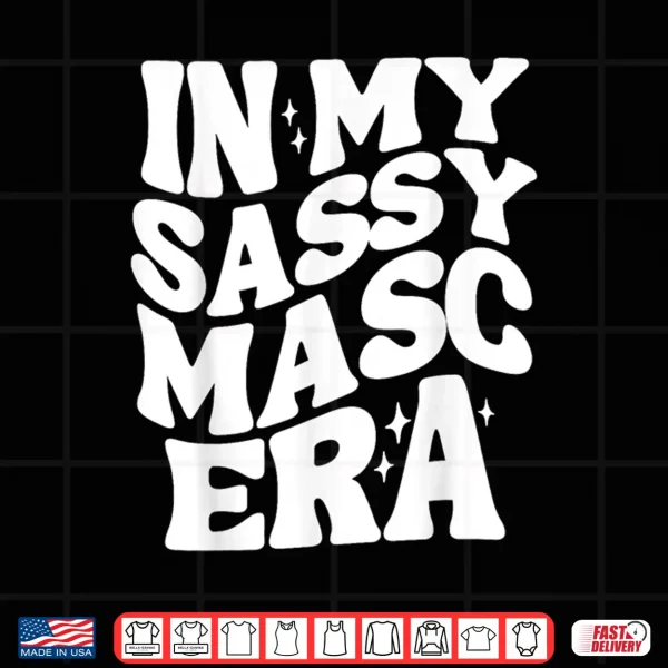 Design In My Sassy Masc Era Lesbian Flag Lesbian Couple Pride Shirt