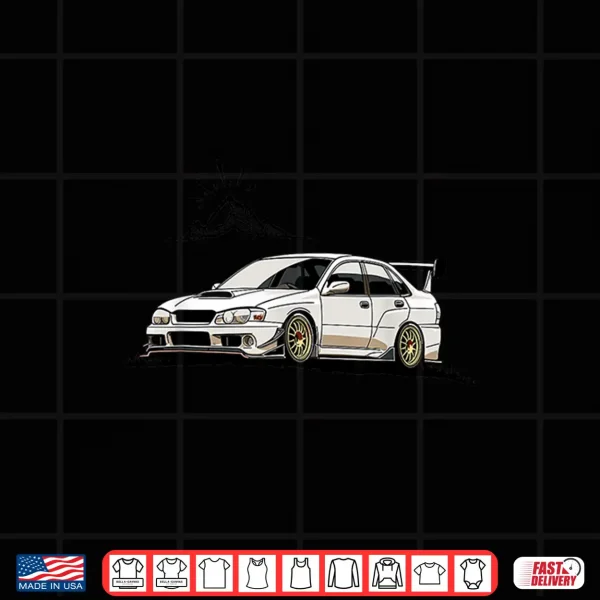 Design JDM Rally Racer Japanese Modified Race Car Shirt