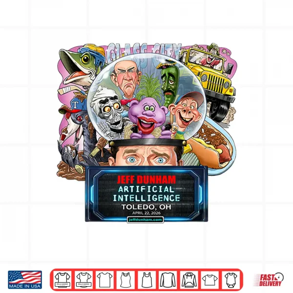 Design Jeff Dunham Toledo OH 2026 Shirt