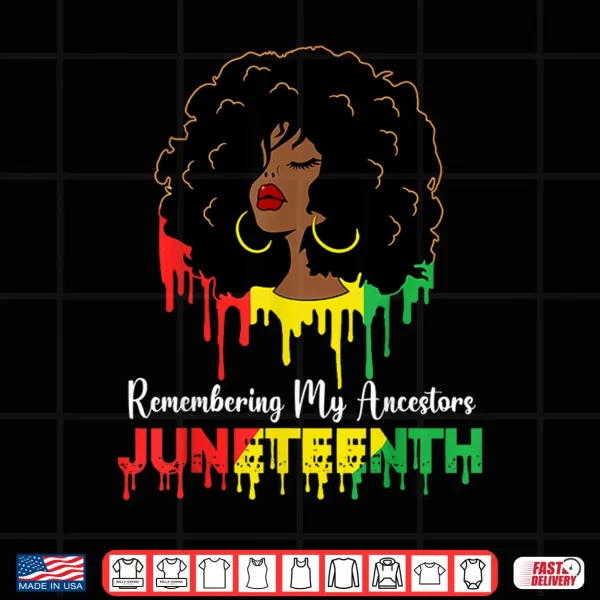 Juneteenth Shirt Women African American Black Women 1865 Shirt 4 Design Juneteenth shirt women African American black Women 1865 Shirt