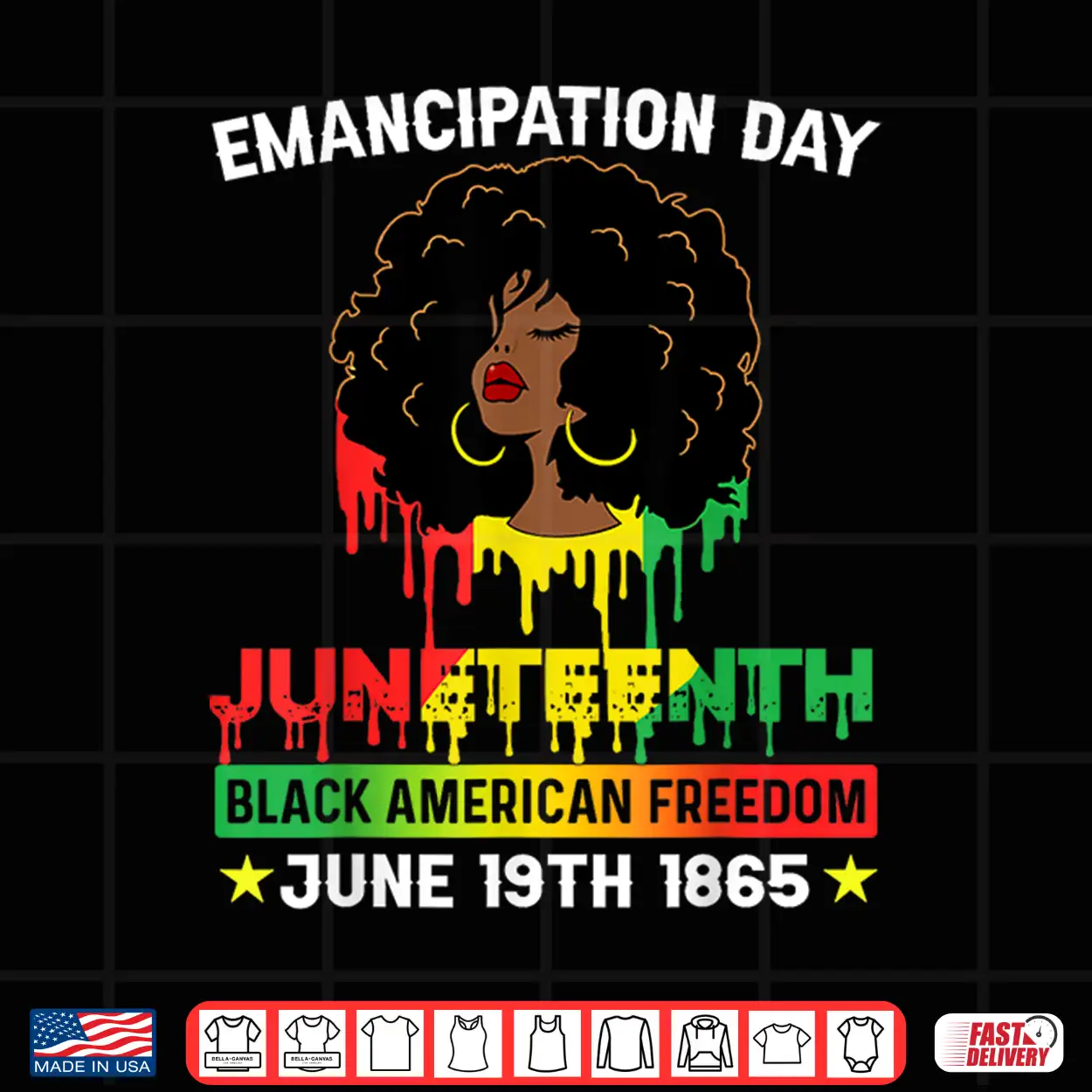 Juneteenth Shirt Women African Black American Feedom 1865 Shirt Juneteenth Shirt Women African Black American Feedom 1865 Shirt