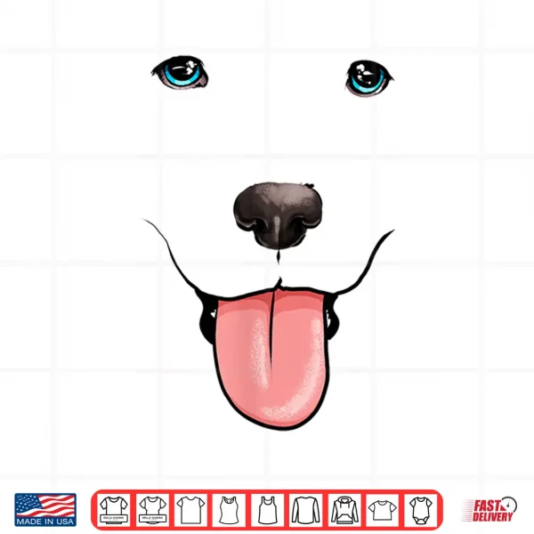 Design Labrador Face Lab Dog Costume I love my Labrador Shirt