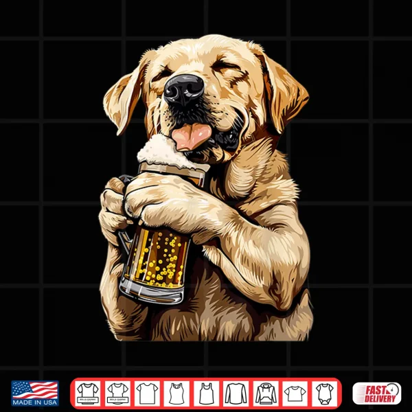 Design Labrador Retriever Beer Shirt
