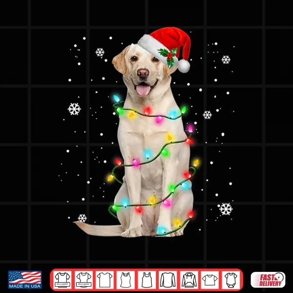 Design Labrador Retriever Dogs Tree Christmas Sweater Xmas Pet Dogs Shirt