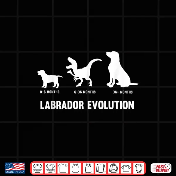 Design Labrador Retriever Evolution Design Labrador Owner Shirt