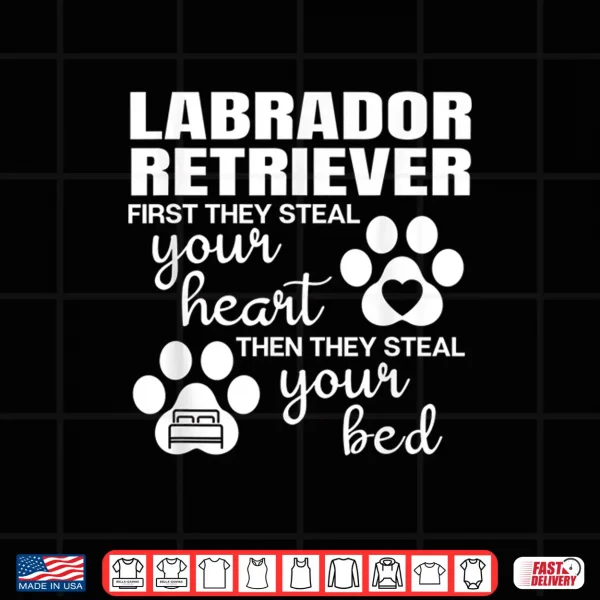 Design Labrador Retriever Gifts Quote Dog Lover Paw Print Shirt