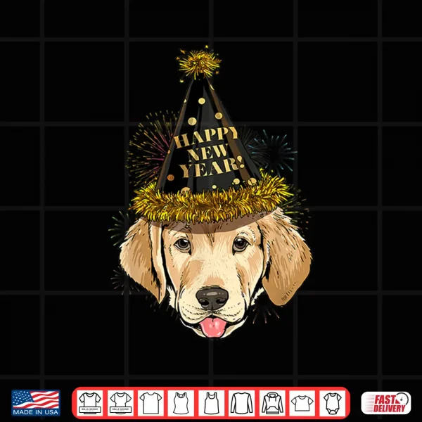 Design Labrador Retriever Happy New Year 2020 Dog Shirt