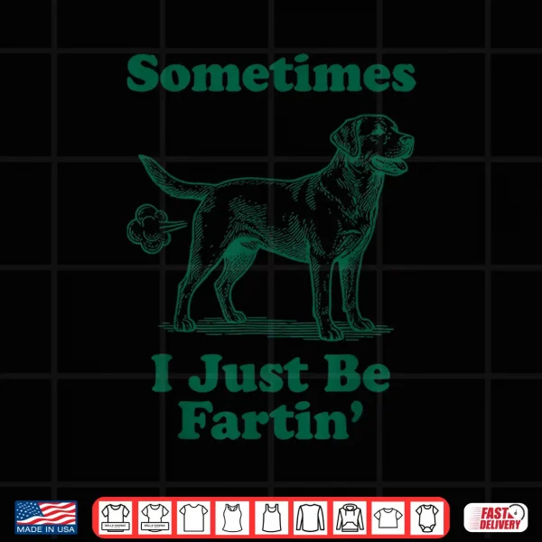 Design Labrador Retriever Sometimes I Just Be Farting Shirt
