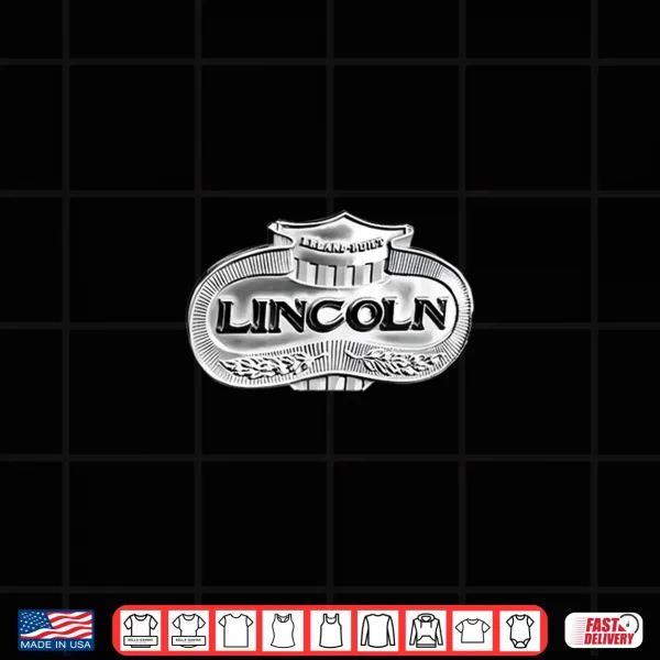 Design Lincoln Car Logo Vintage Shirt
