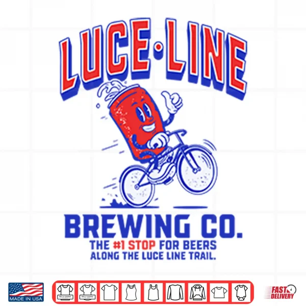 Design Luce Line Brewing Co Trail Beers Shirt