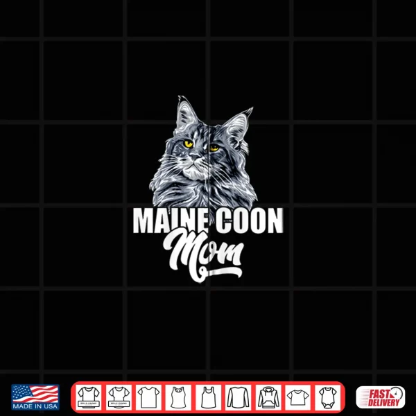 Design Maine Coon Cat Funny Cat Owner Shirt