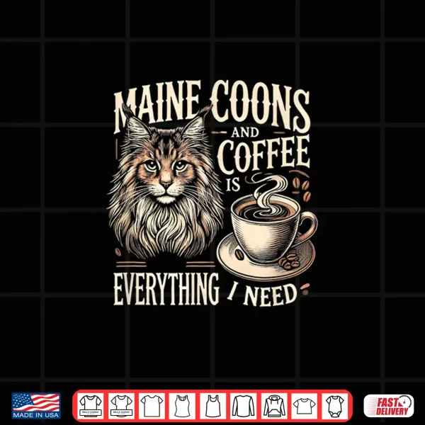 Design Maine Coon Lover Maine Coon Cat Maine Coons Shirt