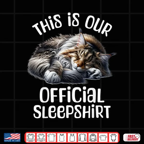 Design Maine Coon Pajama For Cat Lover Maine Coon Shirt