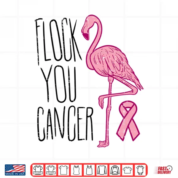 Mens Flock You Breast Cancer Flamingo Pink Ribbon Support Gift Performance Shirt 4 Design Mens Flock You Breast Cancer Flamingo Pink Ribbon Support Gift Performance Shirt
