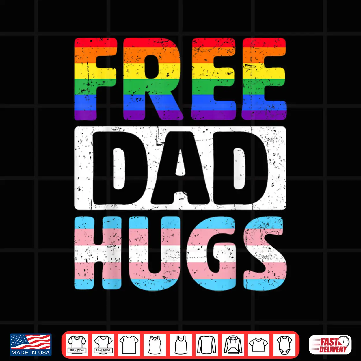 Mens Free Dad Hugs Lgbtq Gay Pride Month Proud Ally Shirt Mens Free Dad Hugs Lgbtq Gay Pride Month Proud Ally Shirt