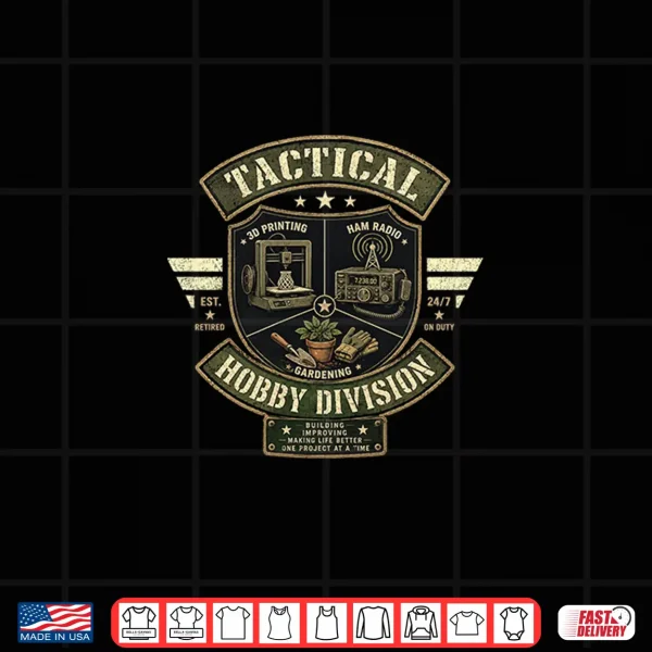 Mens Hobby Division 3D Printing Ham Radio Gardening Graphic Premium Tri Blend Shirt 4 Design Mens Hobby Division 3D Printing Ham Radio Gardening Graphic Premium Tri Blend Shirt