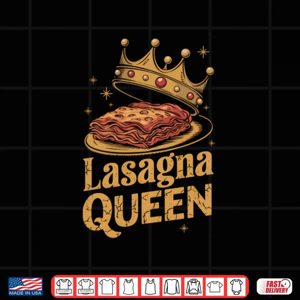 Mens Lasagna Queen Performance Shirt 4 Design Mens Lasagna Queen Performance Shirt