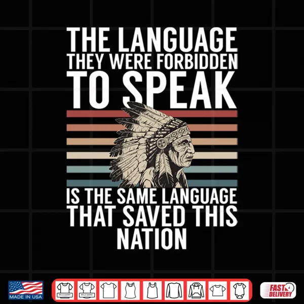 Mens The Language They Were Forbidden To Speak Saved The Nation Performance Shirt 4 Design Mens The Language They were Forbidden to Speak Saved The Nation Performance Shirt