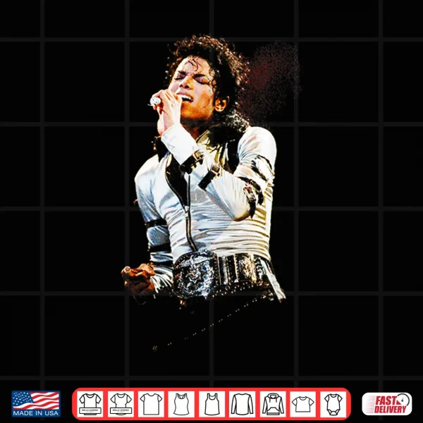Design Michael Jackson Bad World Tour Dirty Diana Live 1988 Shirt