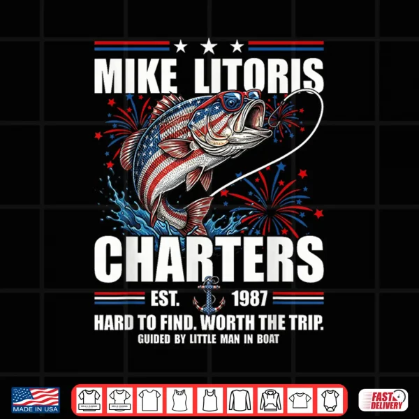 Design Mike Litoris Funny Adult Humor Innuendo Joke 4th of July Shirt
