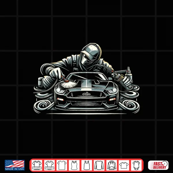 Design Mobile Auto Detailing Expert Car Detailer Design Shirt