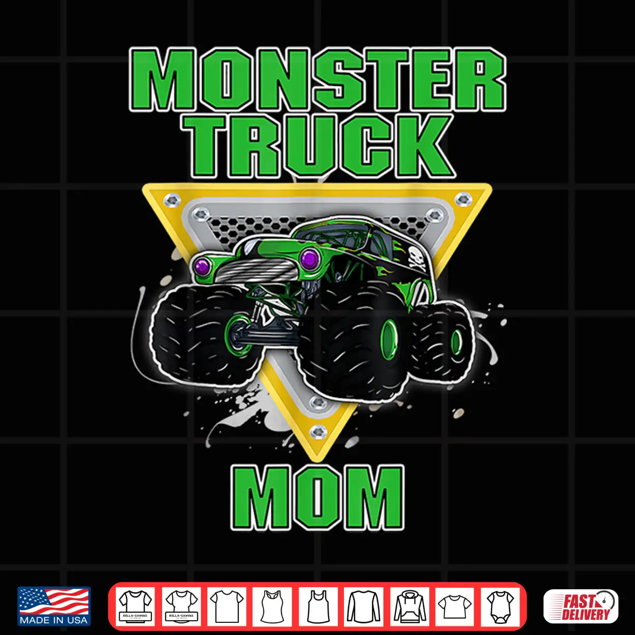 Monster Truck Mom Truck Mom Lover Truck Fans Mother’S Day Shirt Monster Truck Mom Truck Mom Lover Truck Fans Mother’S Day Shirt