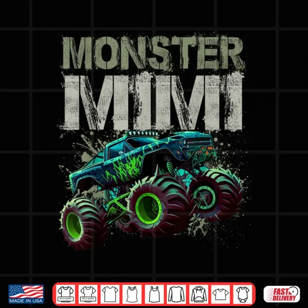 Monster Truck Mimi Family Matching Monster Truck Lovers Shirt 4 Design Monster Truck Mimi Family Matching Monster Truck Lovers Shirt