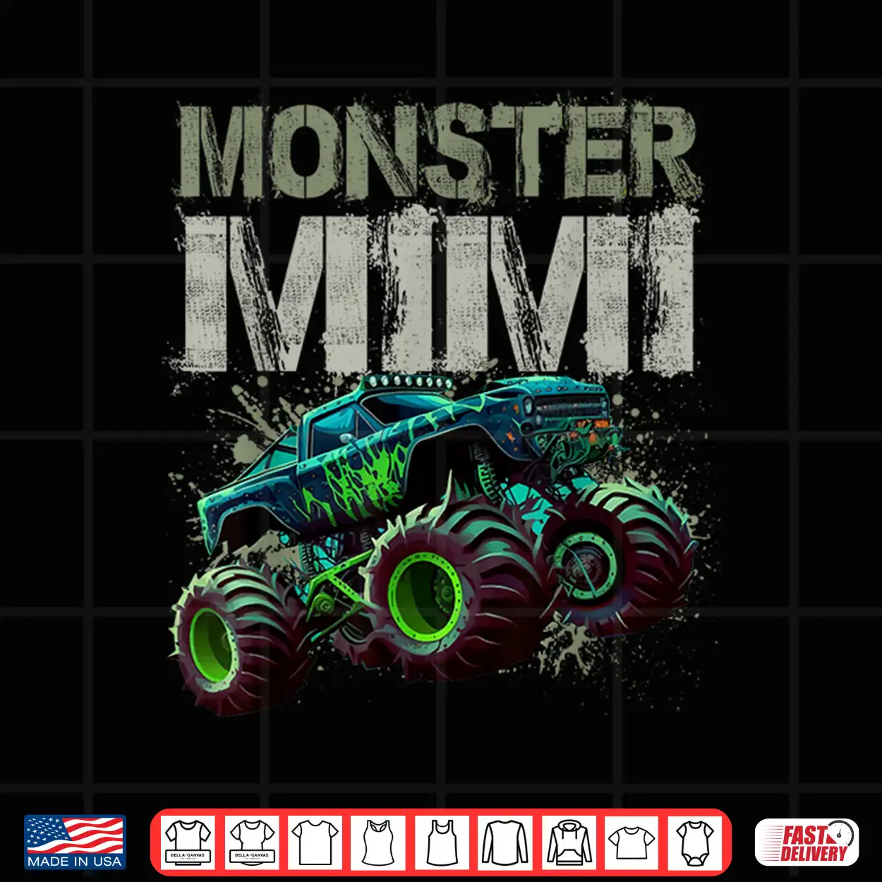 Monster Truck Mimi Family Matching Monster Truck Lovers Shirt Monster Truck Mimi Family Matching Monster Truck Lovers Shirt