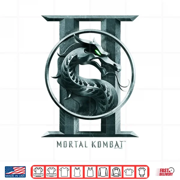 Design Mortal Kombat 2 Big Seal Logo Shirt