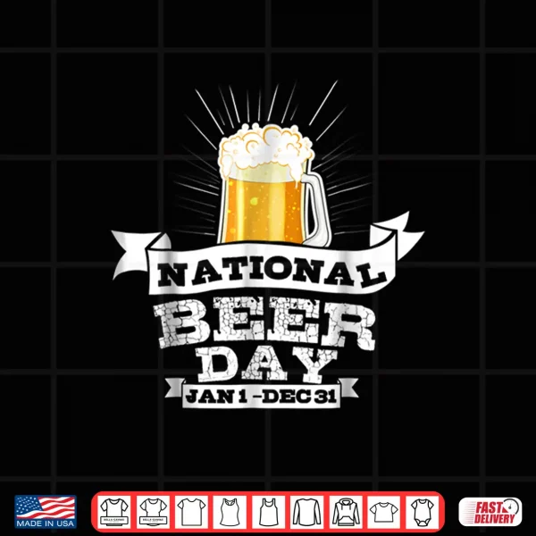 Design National Beer Day Funny Beer T Shirt for Craft Beer Lovers