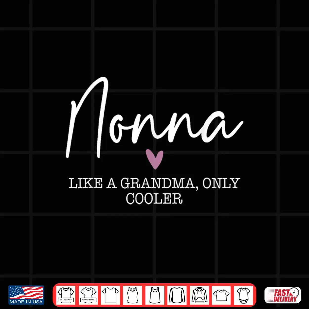 Nonna Like A Grandma Only Cooler Heart Mother’S Day Nonna Shirt Nonna Like A Grandma Only Cooler Heart Mother’S Day Nonna Shirt