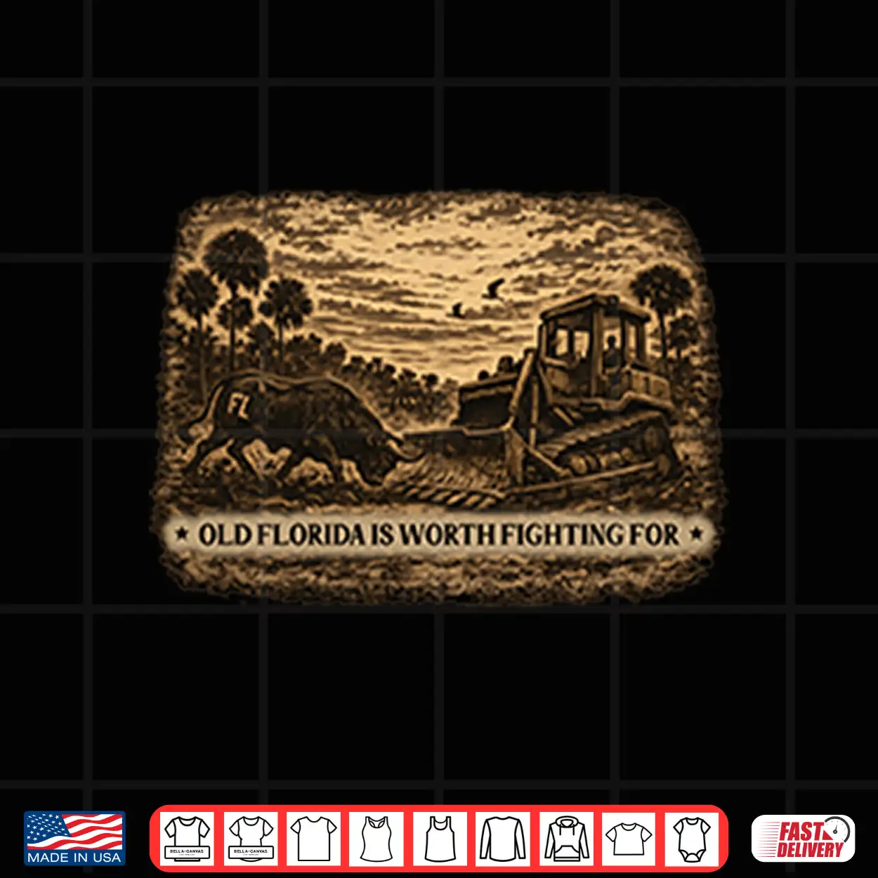 Old Florida Is Worth Fighting For Shirt Old Florida Is Worth Fighting For Shirt