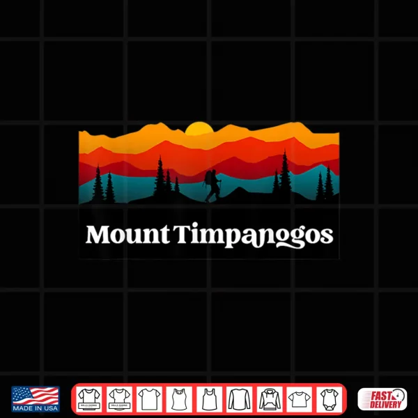 Design Outdoor hiking nature Mount Timpanogos national park Shirt