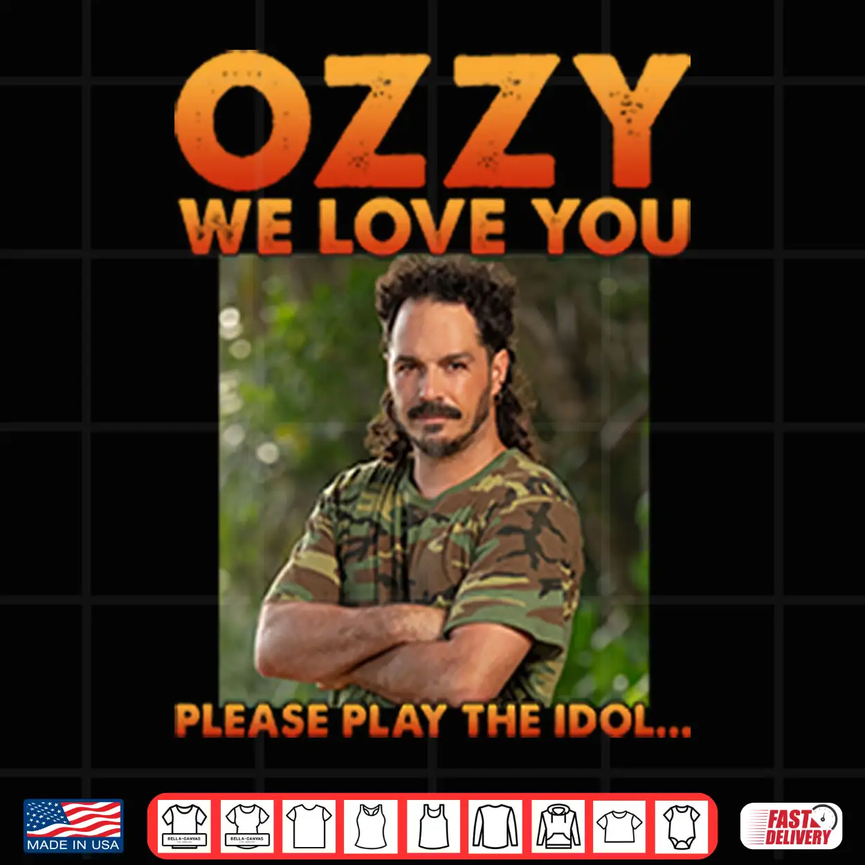 Ozzy We Love You Please Play The Idol Shirt Ozzy We Love You Please Play The Idol Shirt