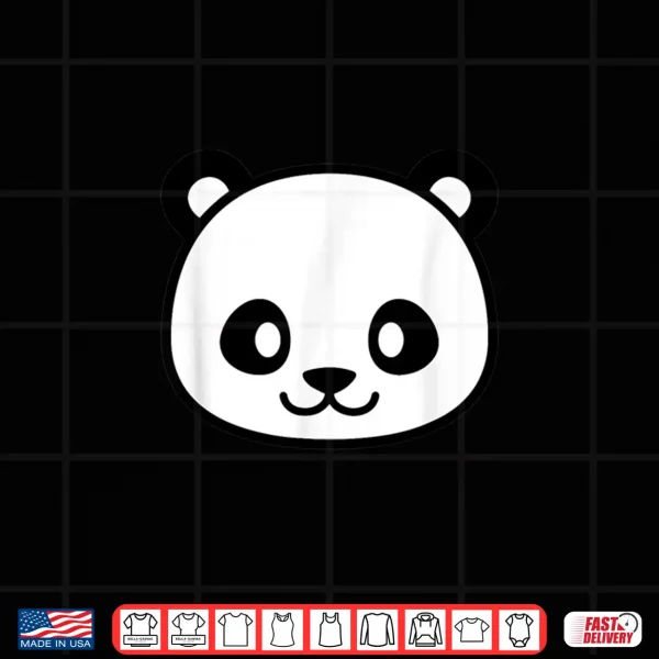 Design Panda Happy fun graphic great for School Anime Japanese Gift Shirt
