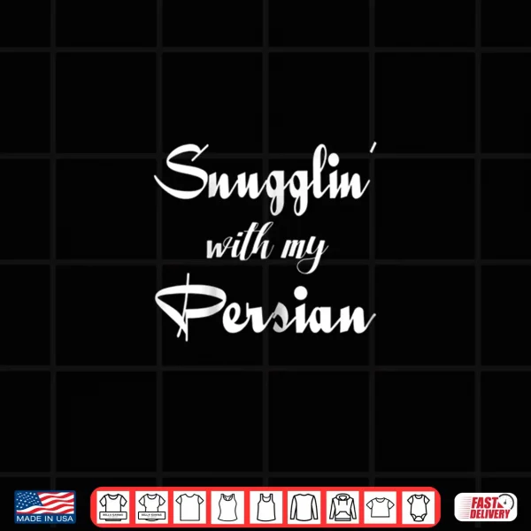 Design Persian Cat Mom Matching Pajamas Persian Lover Mama Shirt