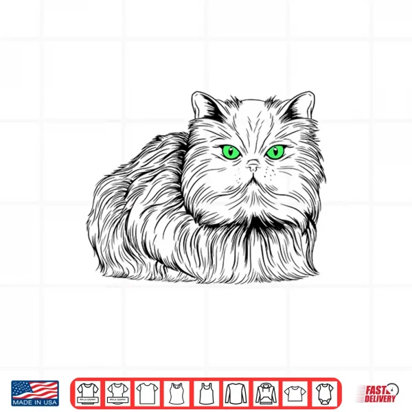 Design Persian Cat Shirt