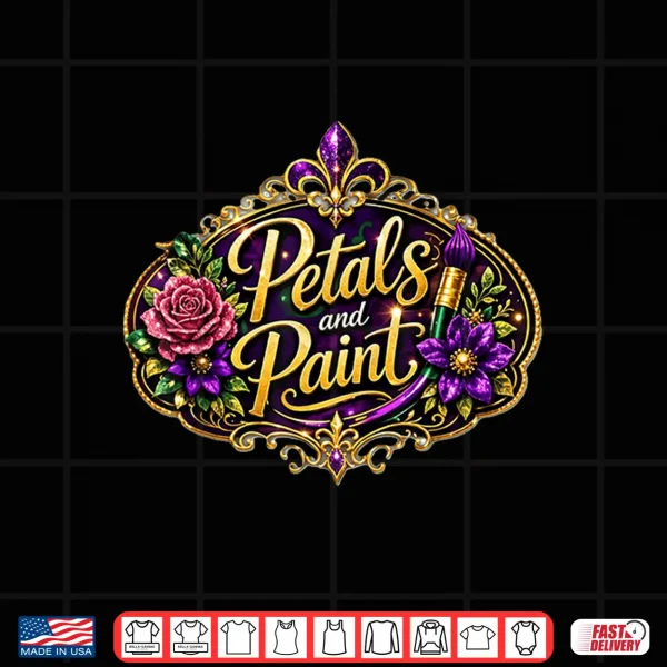 Design Petals and Paint Shirt