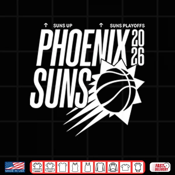Design Phoenix Suns 2026 Playoffs Shirt